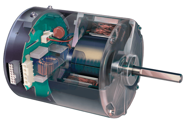 ultra high efficiency motor 600x400 2 - NuAire LabGard® ES NU-540 Class II, 6' BSC 120V 60 hz.