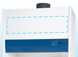 bypass slots min - Esco Frontier&reg; Mono Fume Hood