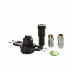 Untitled design 2022 07 18T152703.441 247x247 - Euromex Phase contrast kit with Abbe condenser with slot for slider. Plan PLPHi 20/S100x phase contrast infinity corrected objectives, slider with 20 and 100x annuli, telescope and green filter