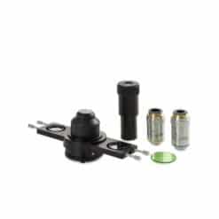 Untitled design 2022 07 18T152912.058 247x247 - Euromex Phase contrast kit with Abbe condenser with slot for slider. Plan PLPHi 10/S40x phase contrast infinity corrected objectives, slider with 10 and 40x annuli, telescope and green filter