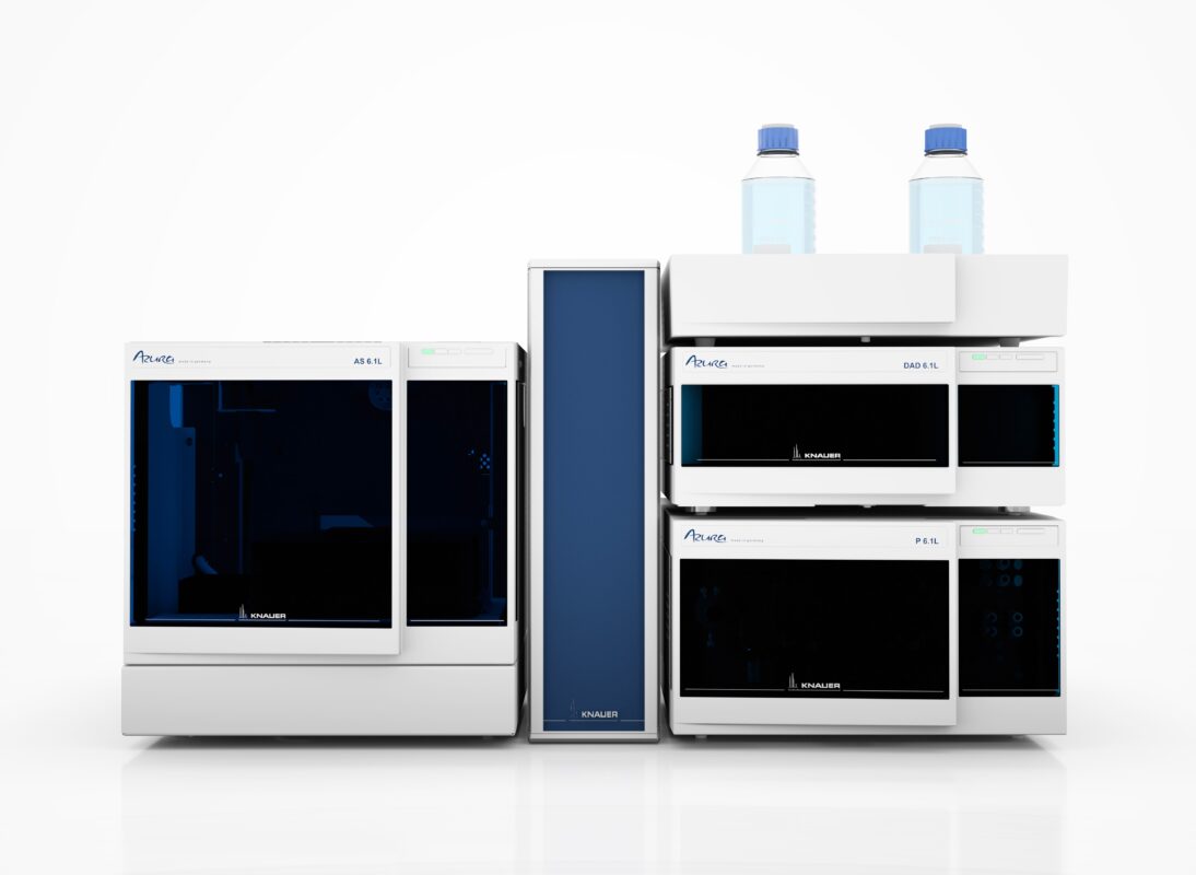 AZURA Analytical HPLC AS6.1L DAD6.1L P6.1L nebeneinander vv 1 1094x800 - User Experiences and Reviews of GMI's KNAUER HPLC Systems: A Closer Look
