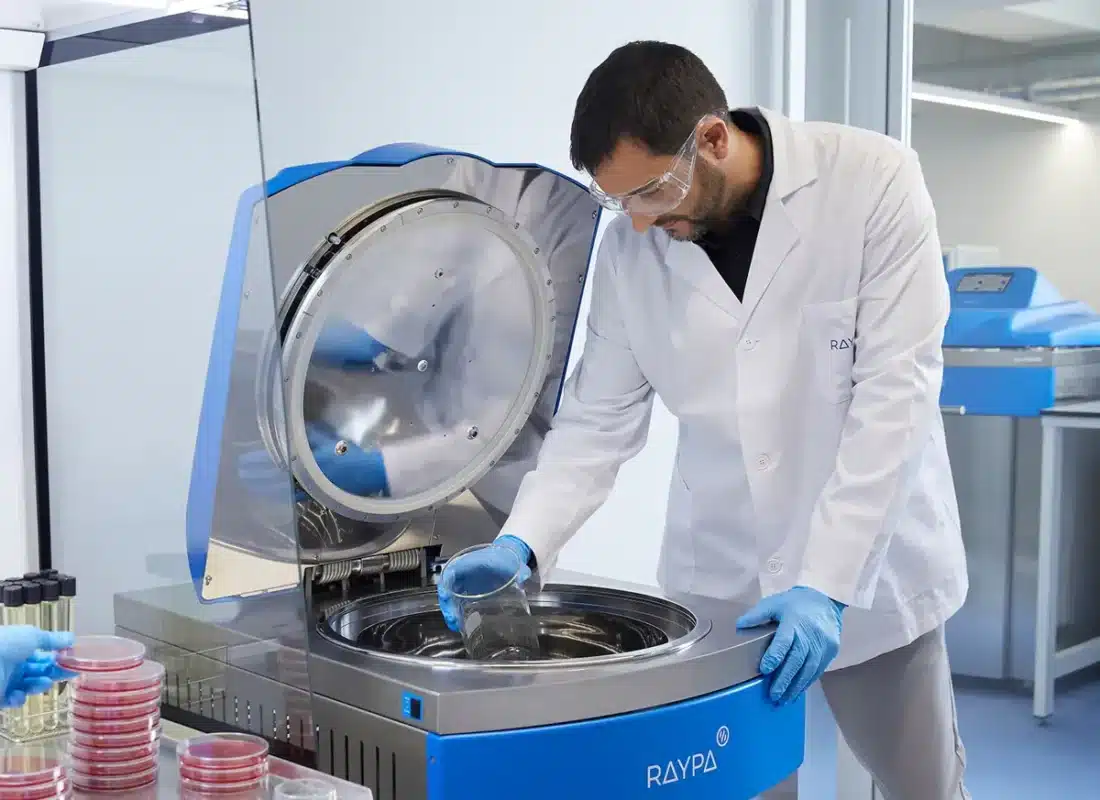 TLV S detalle1 1100x800 - RAYPA Multipurpose Vertical Autoclave TLV-S Series